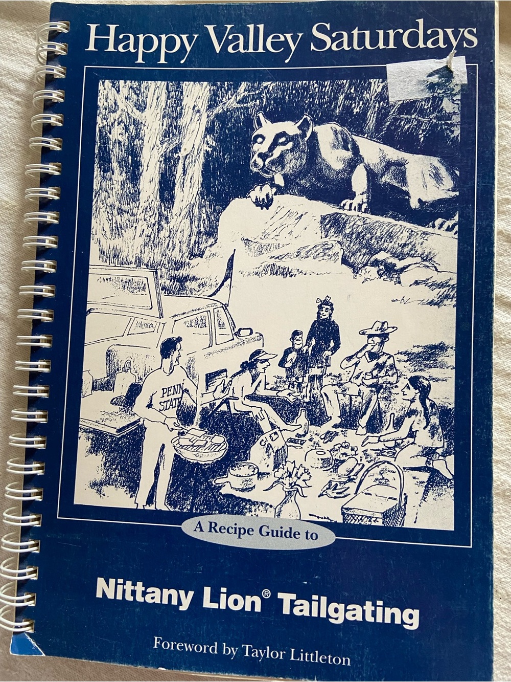 90s Penn State Nittany Lion Tailgating cookbook 4th July cookout grill outdoors